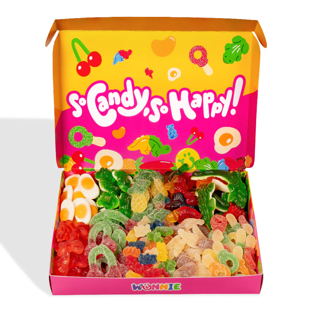 Wunnie box "Smile", scatola di caramelle gommose da comporre con i tuoi gusti preferiti - 1 kg - Image 8