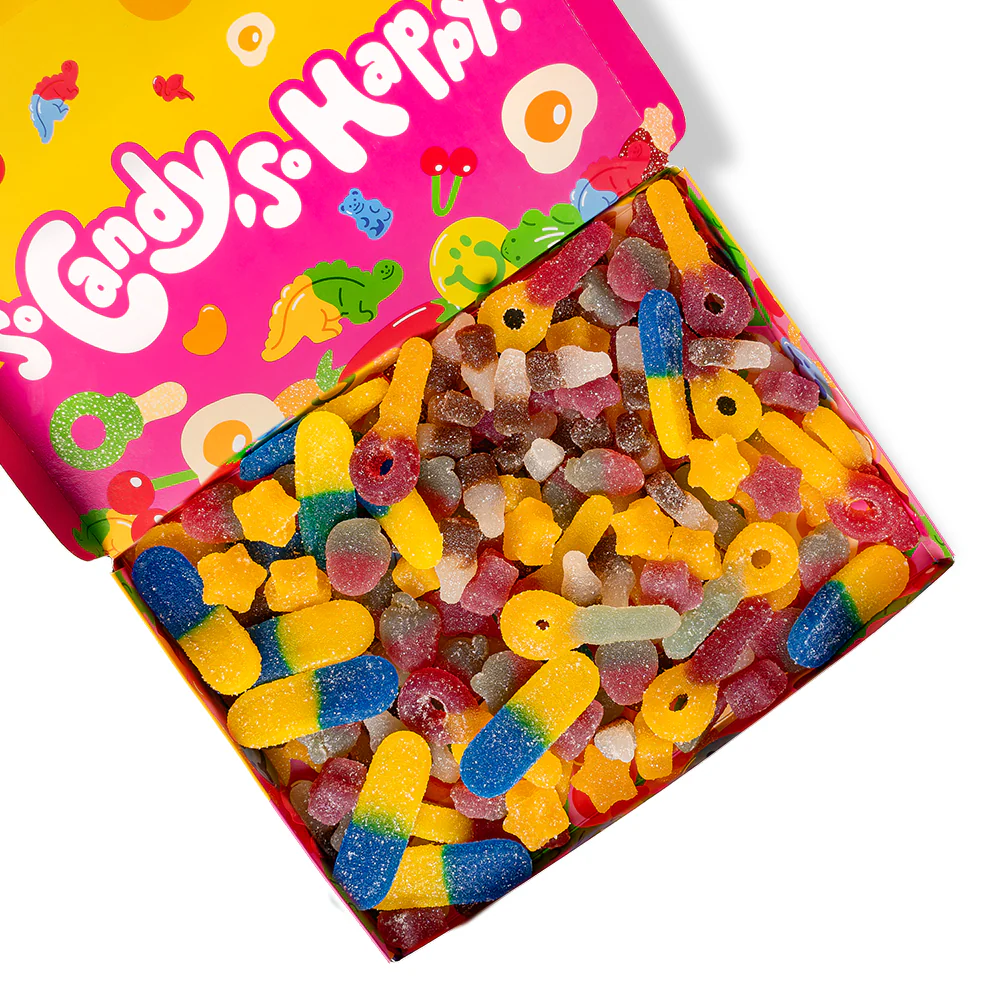 Wunnie box Vegan, la Candy box originale con caramelle gommose vegane - 1 kg - Image 3