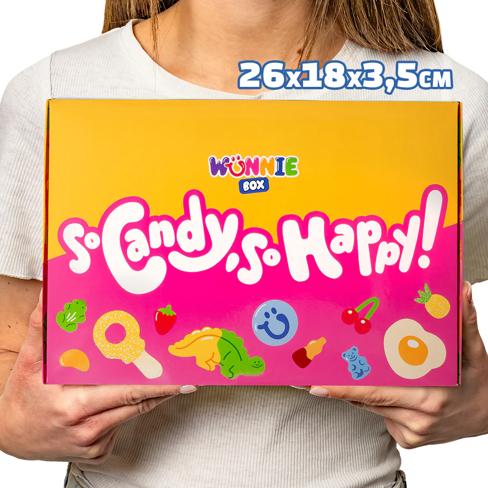Wunnie box Vegan, la Candy box originale con caramelle gommose vegane - 1 kg - Image 4