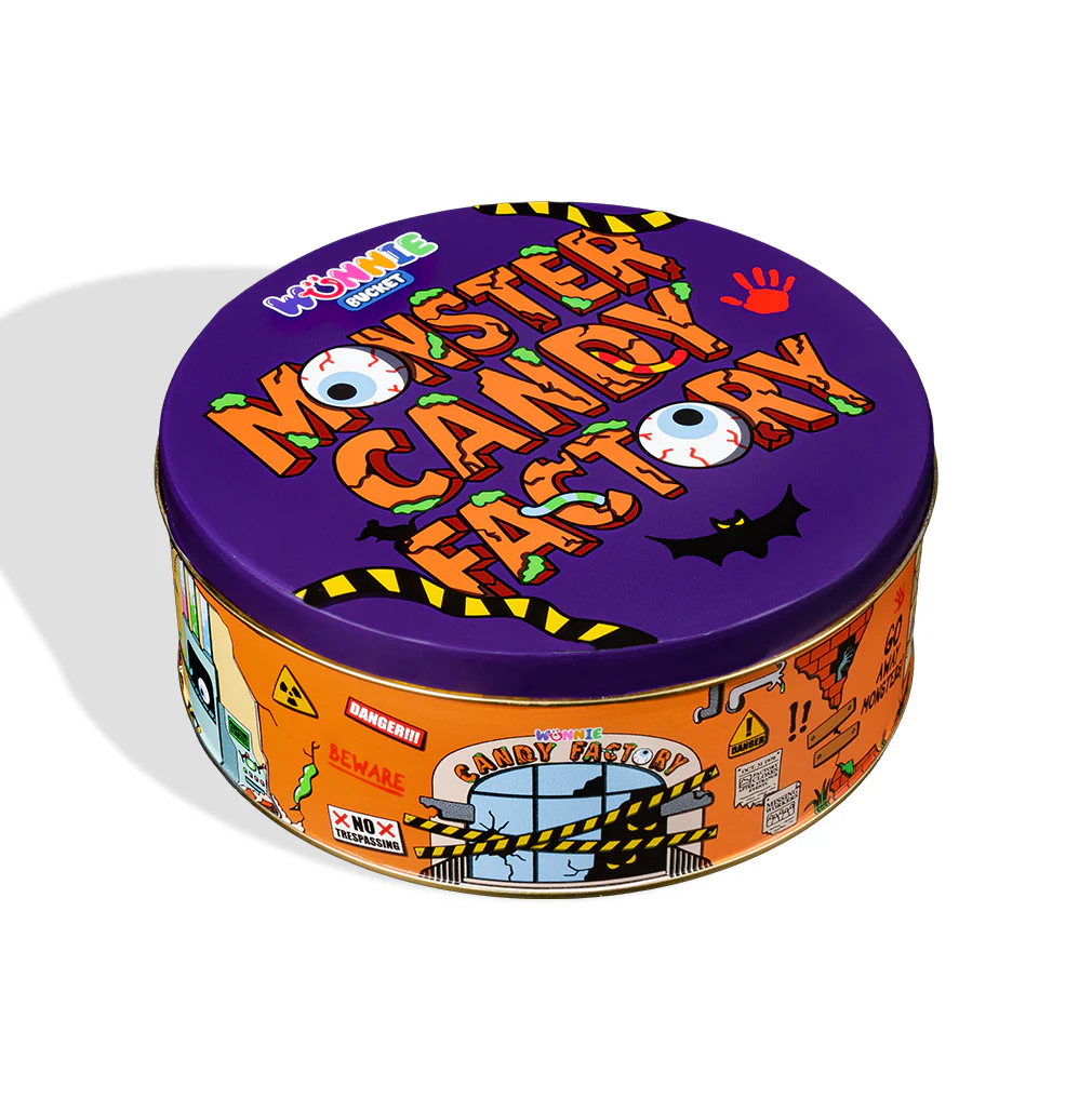 Wunnie Bucket “Happy Halloween”, latta da comporre con le tue caramelle gommose preferite - 2 kg - Image 2