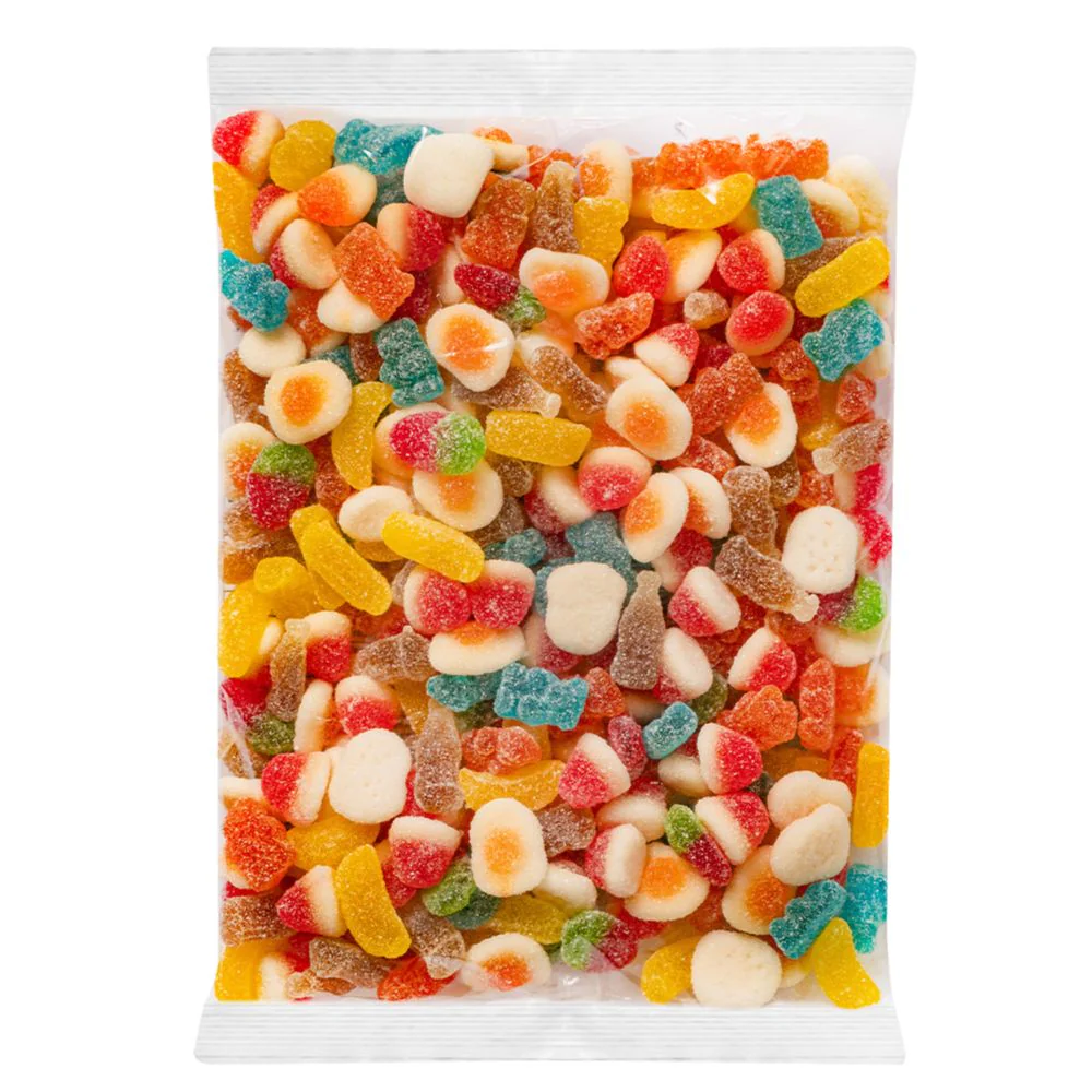Wunnie Mini Sour Mix, caramelle aspre da 1kg