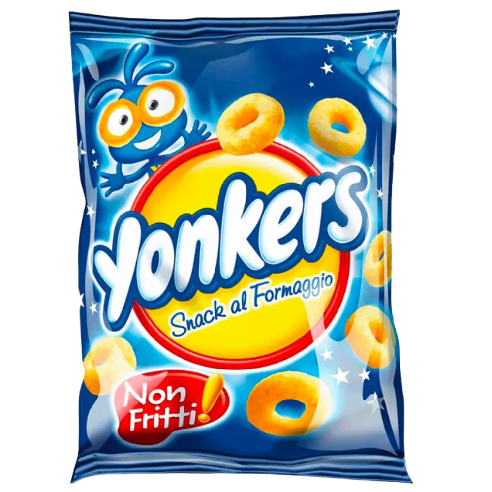 Yonkers, patatine al formaggio da 100g